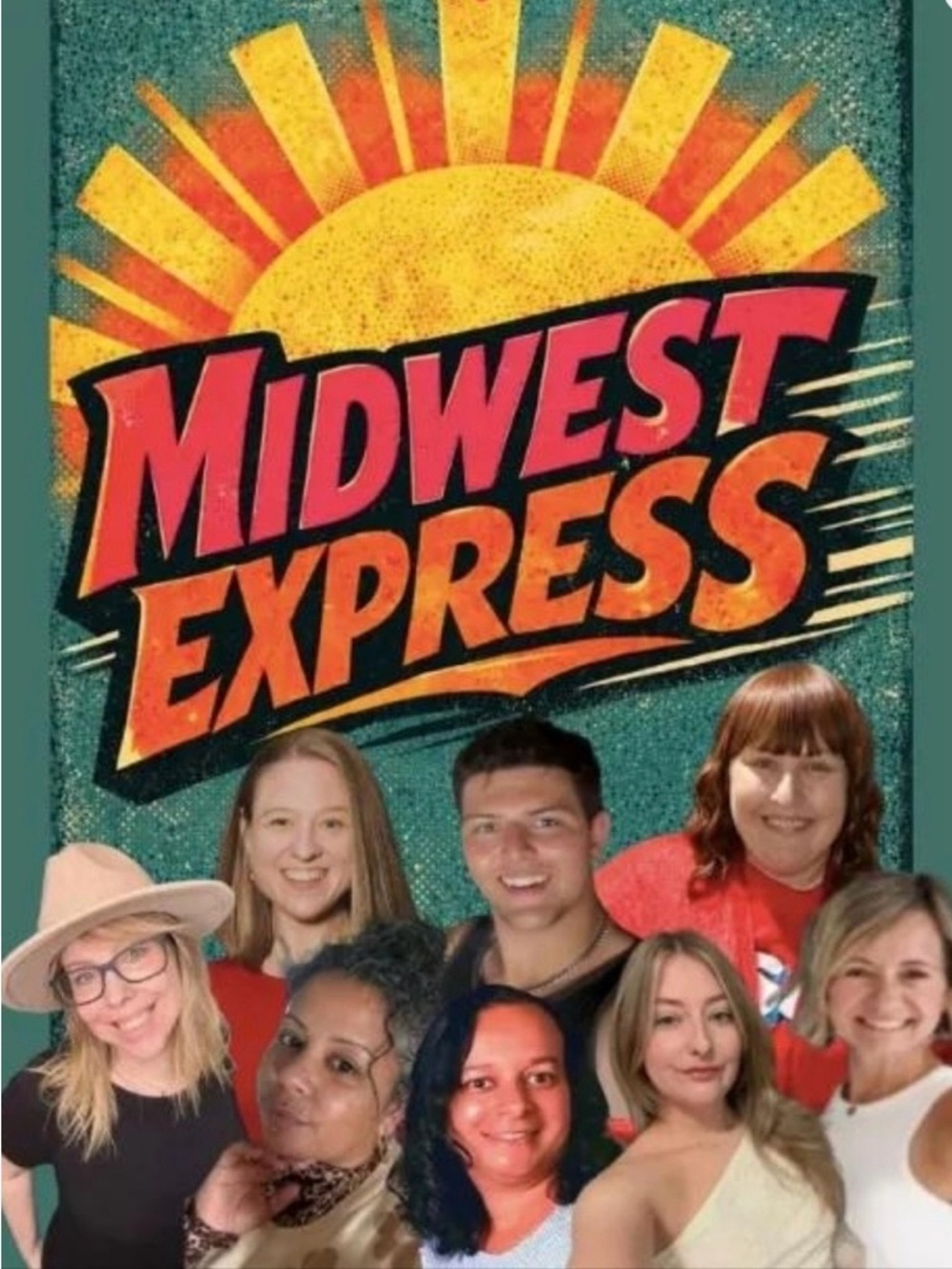 Join us for the first ever Midwest Express Train! 🌽🌾☀️🚜